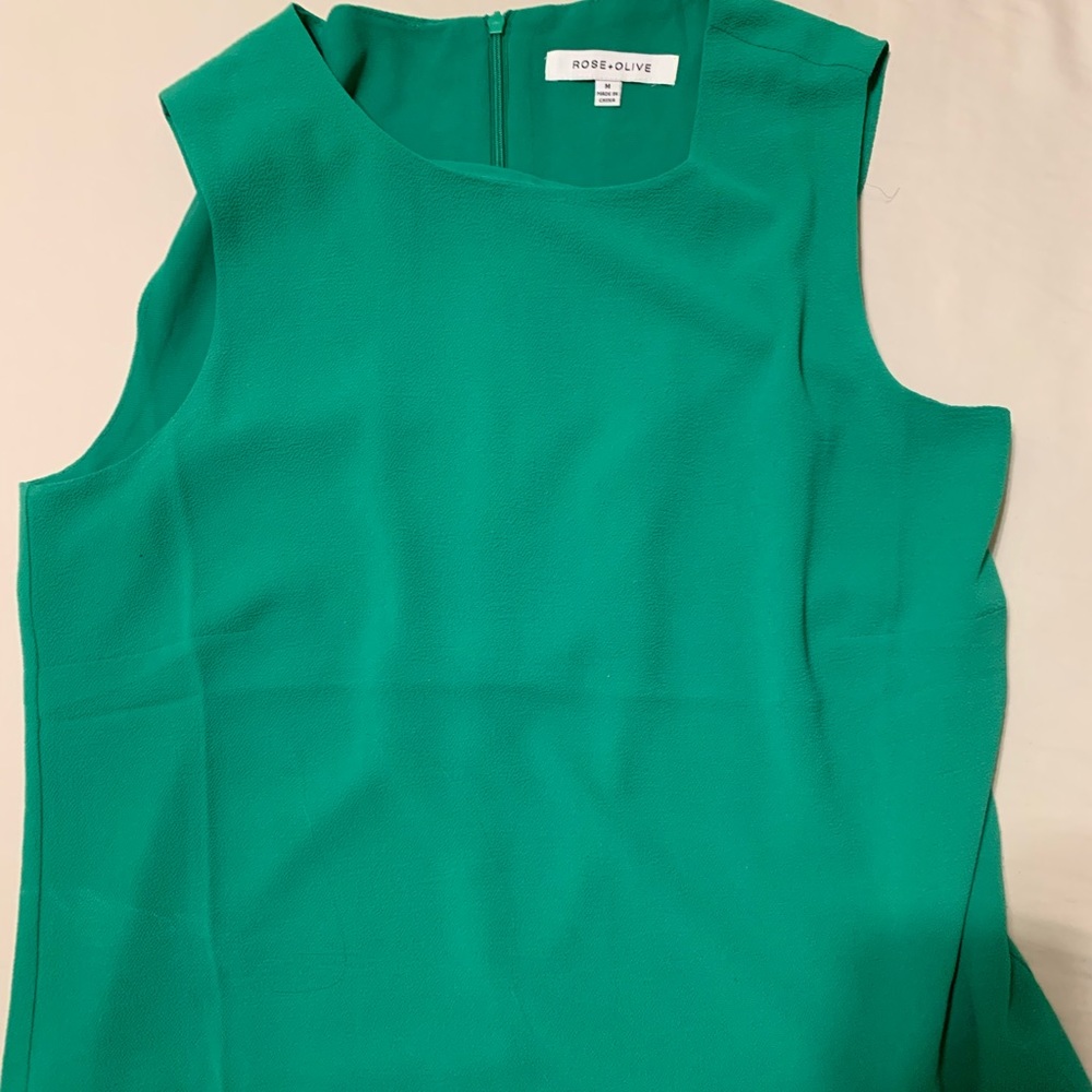 Business tank, shell blouse, modest length